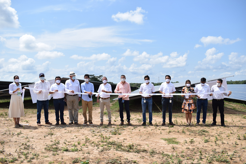 Inauguration de la ferme au sol Petalo de Cordoba en Colombie