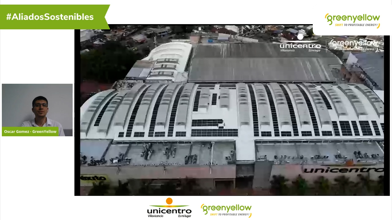 Evènement inaugural à distance pour le lancement de la dernière centrale solaire de GreenYellow Colombia